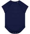 LW655 Larkwood Organic Baby Bodysuit Navy colour image